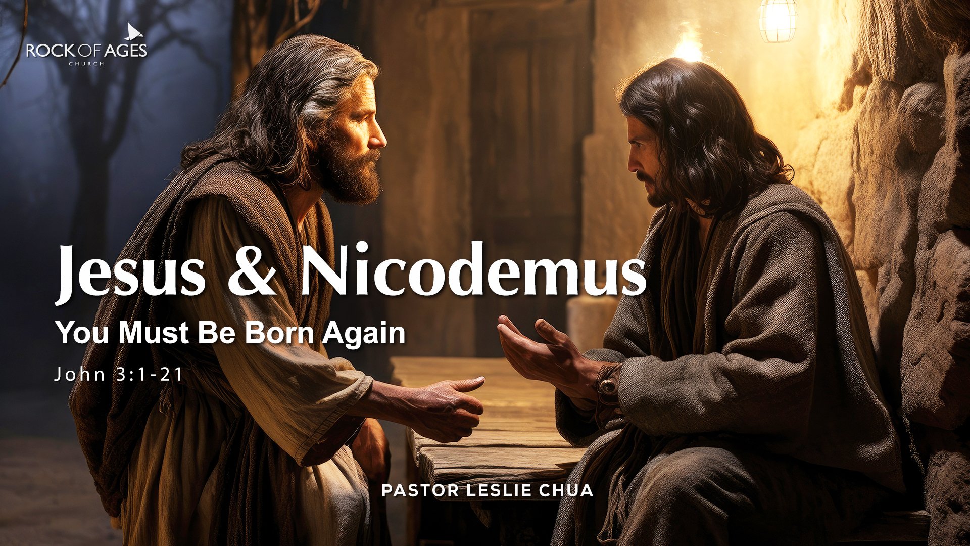 Jesus &amp; Nicodemus - You Must Be Born Again 
