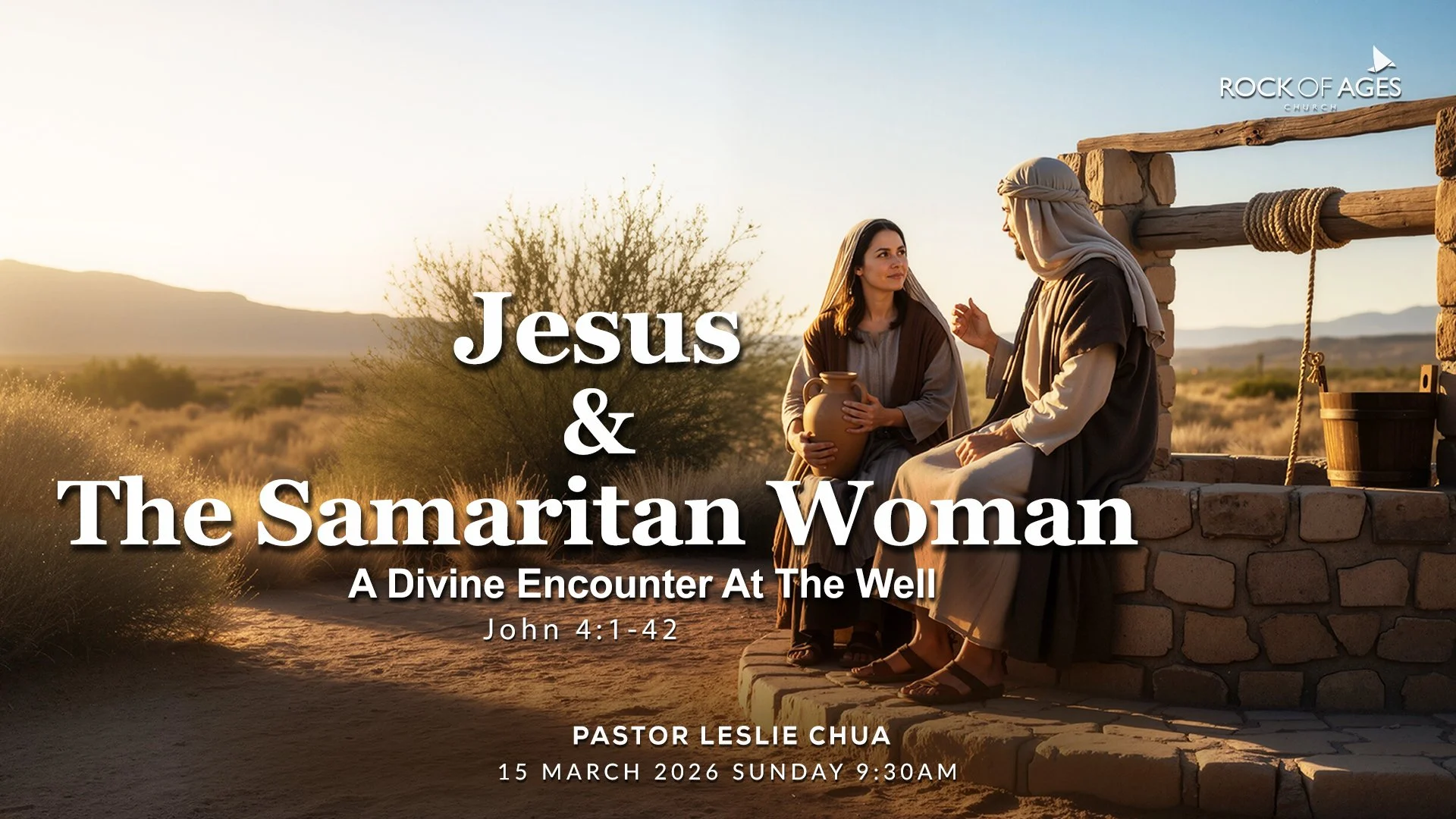 Jesus &amp; The Samaritan Woman - A Divine Encounter At The Well 