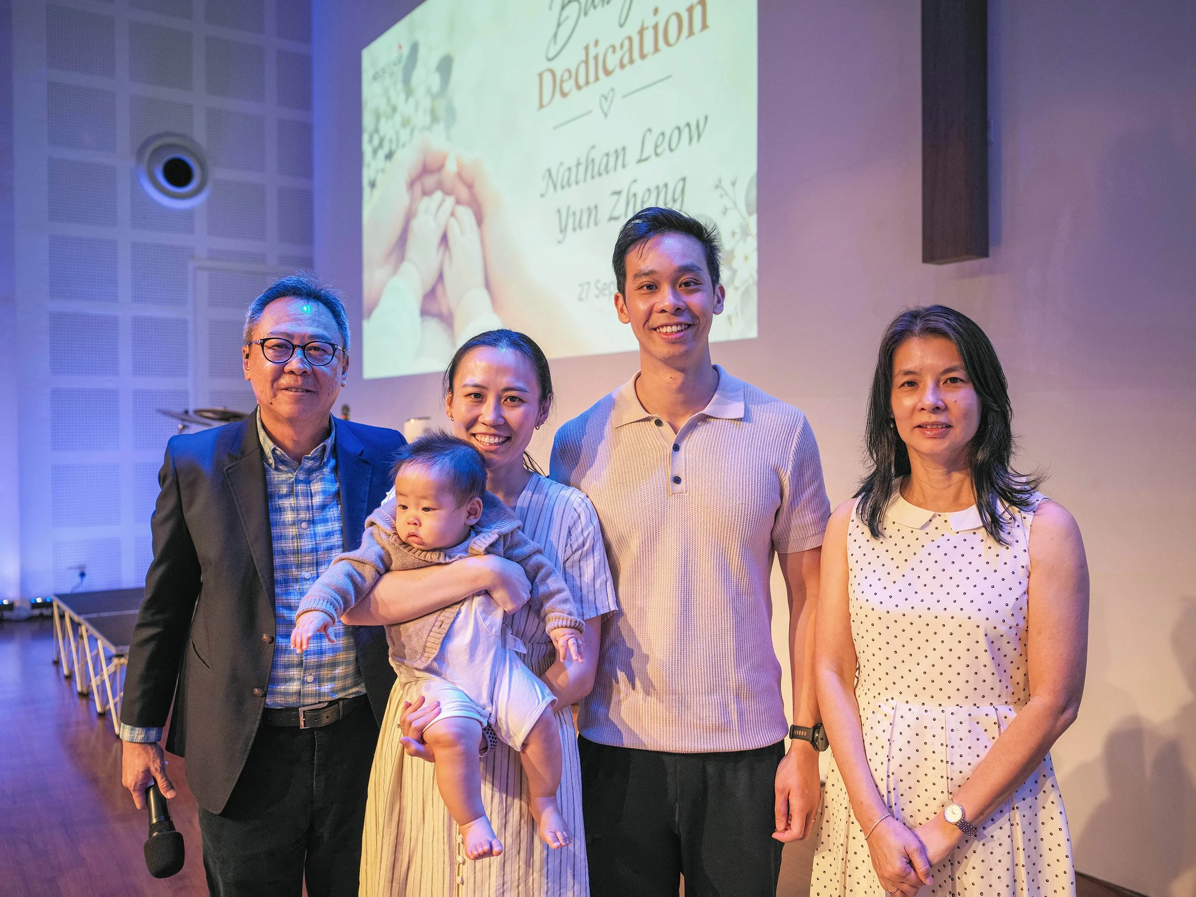 Baby Dedication in Sep 2026