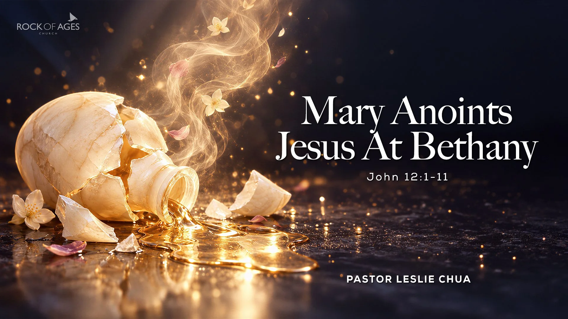 Mary Anoints Jesus At Bethany