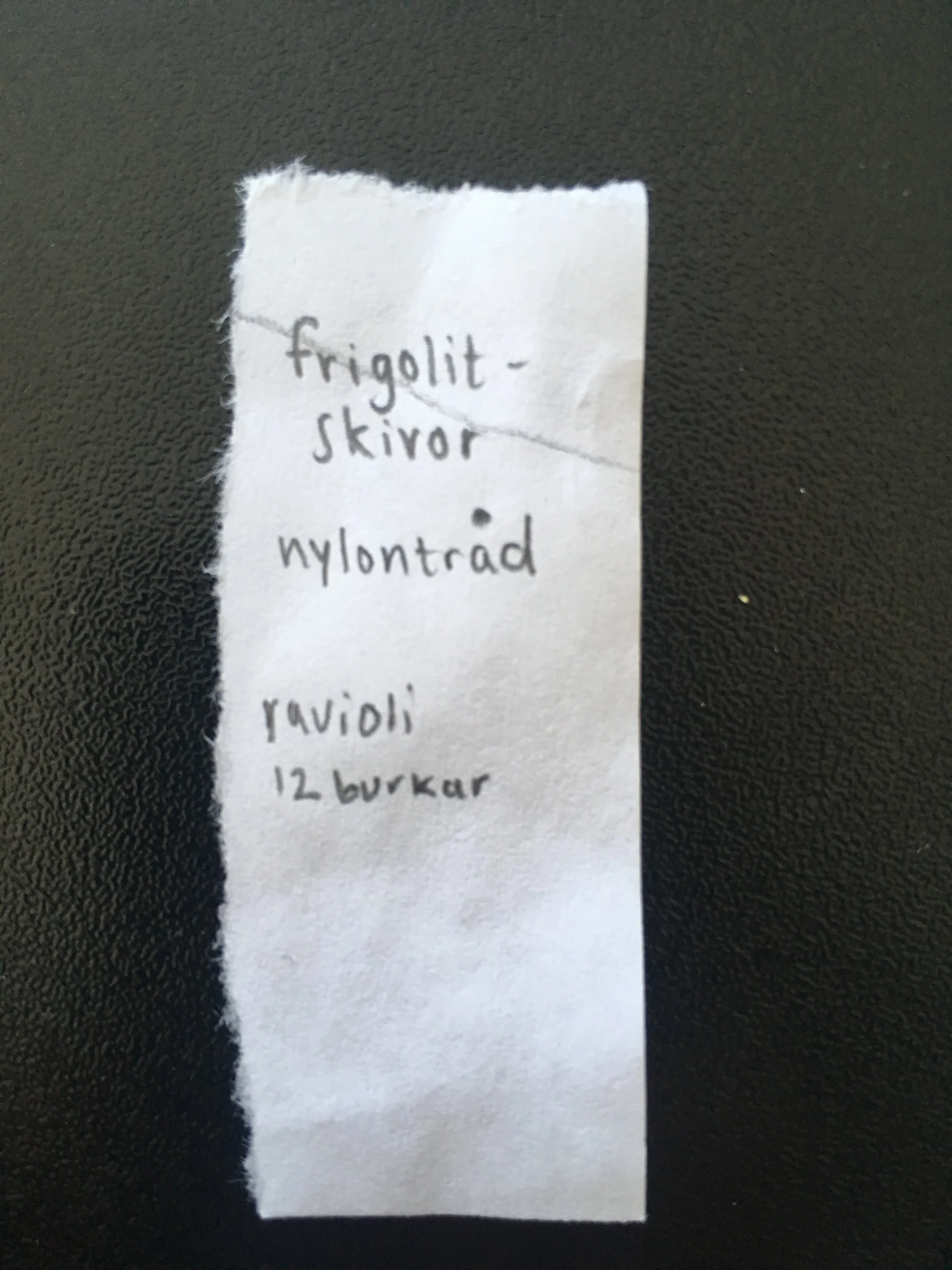 Älskade små lappar