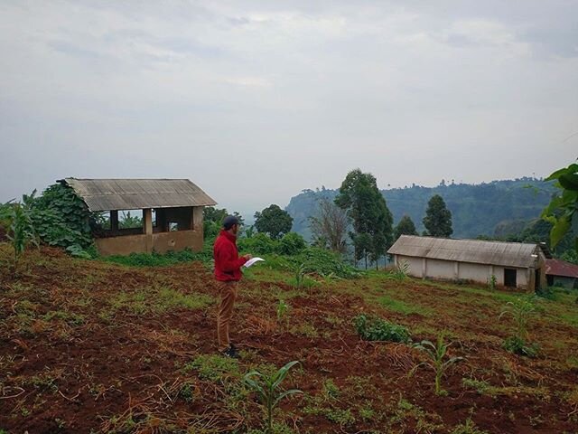 Testament to the former glory days, cooperative washing stations now stand crumbling across Mt Elgon.⁠
⁠
One particular washing station owned by the Bugimotwa Growers Cooperative Society captured our imagination. It sits near the top of a valley in t