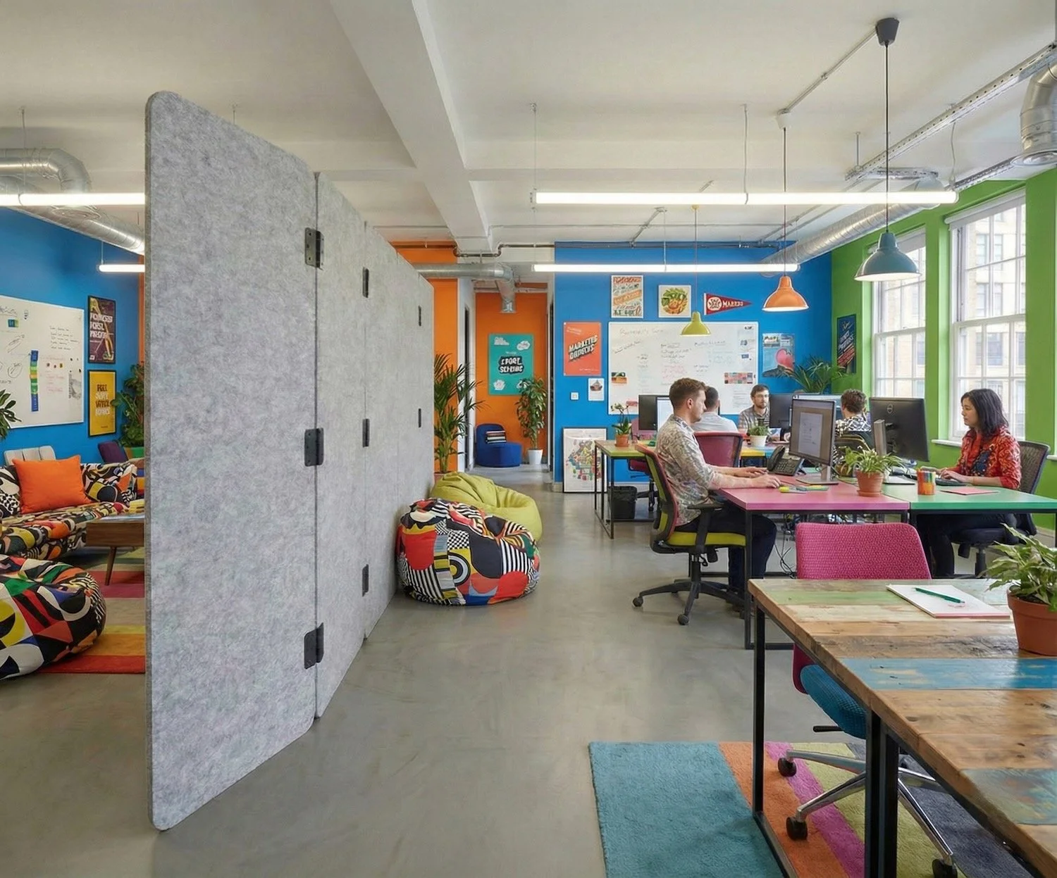 PetFelt Acousitc Screen partition for London Marketing Office.jpeg