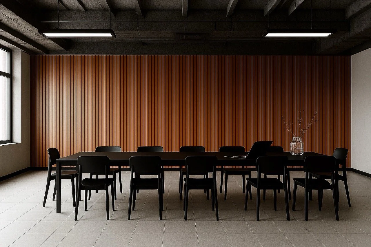 PetFelt Wave A-2 in London conference space Dark Large.jpeg