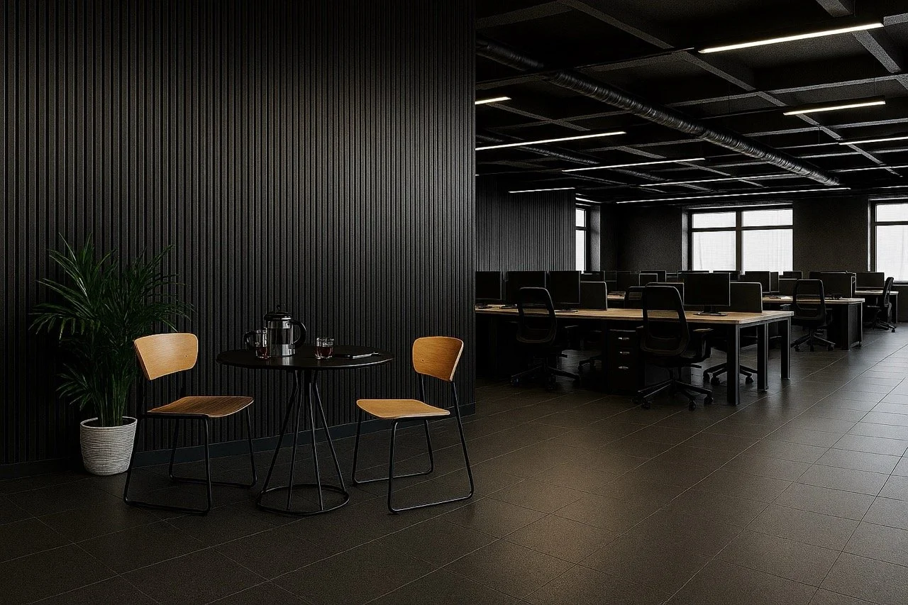 PetFelt Wave A-2 in London Open Office space Dark Large.jpeg