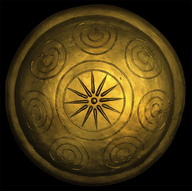 Gold &amp; Bronze Shields