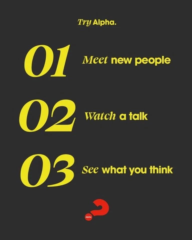 Want to know what Easter is all about❓
Try Alpha😀
Starting Wednesday 8 April✅
Find out more and sign up on our website👍