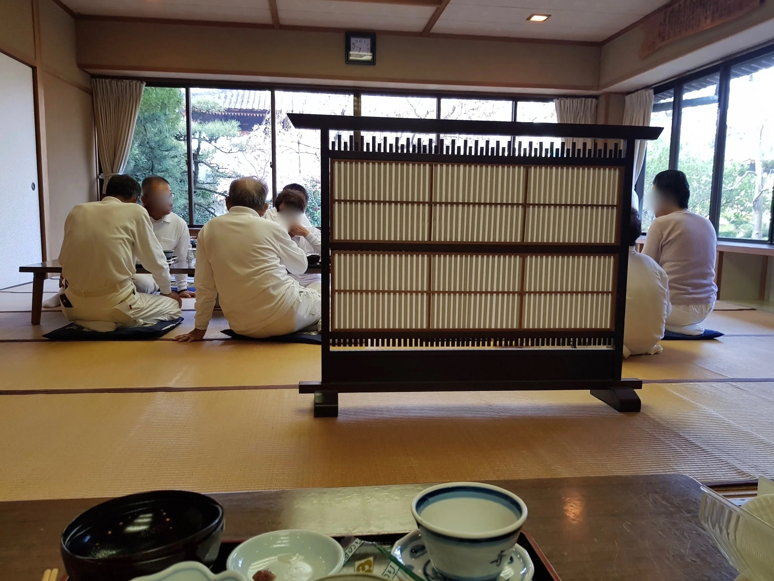 Breakfast at tatsue-ji (立江寺), temple 19. i ate with a nice dutch couple who were touring japan for the first time. they loved everything except the ‘terrible coffee’!