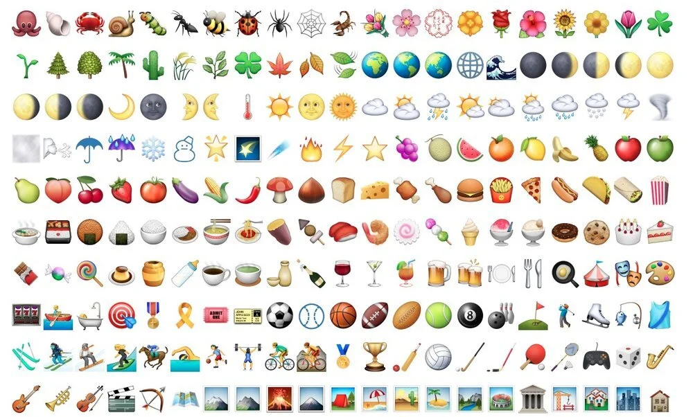 A Brief Guide to Japanese Emoji: Food