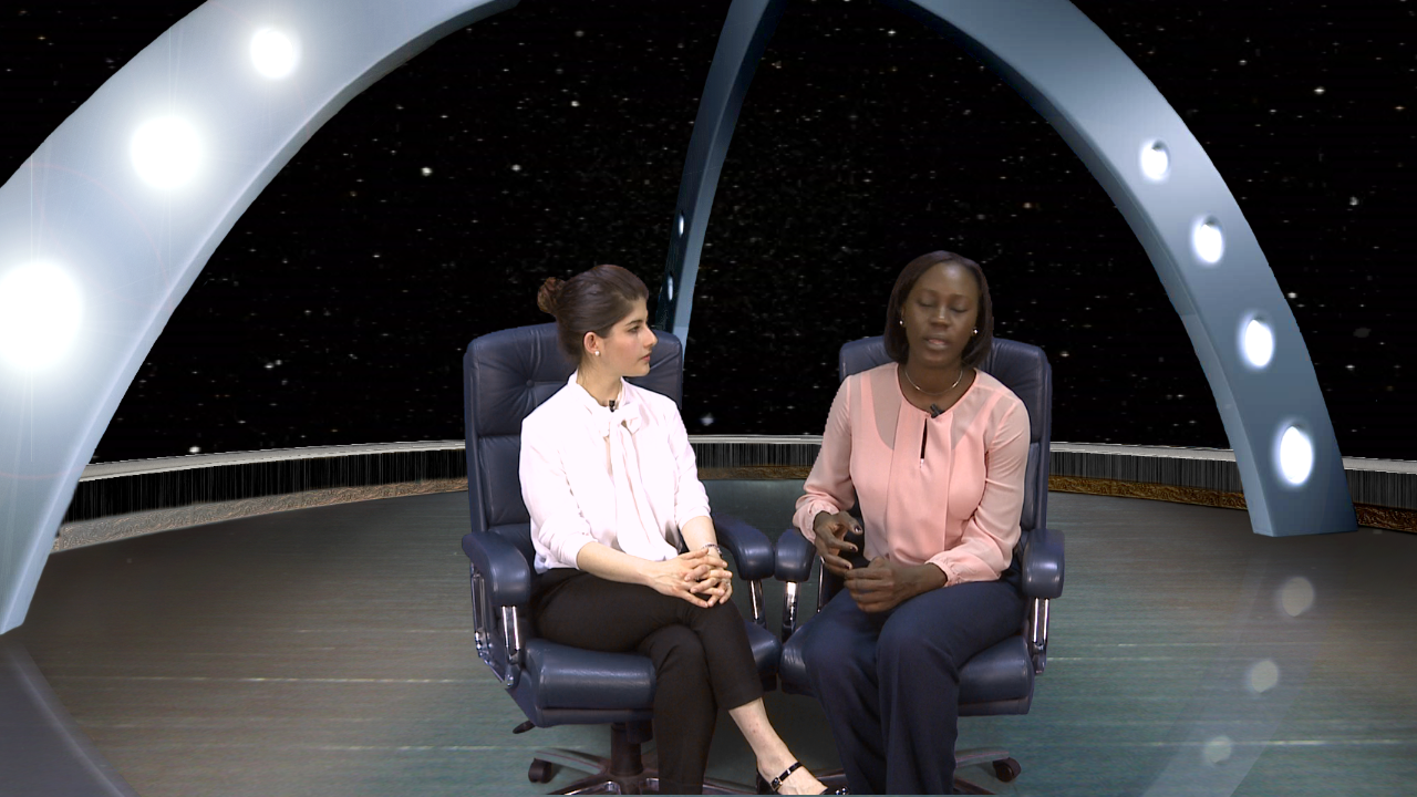 Green screen corporate shoot.