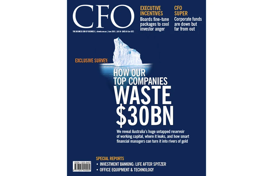 Art direction for CFO magazine, Fairfax media