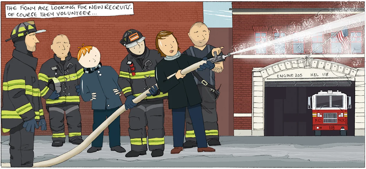 New recruits for the FDNY, New York