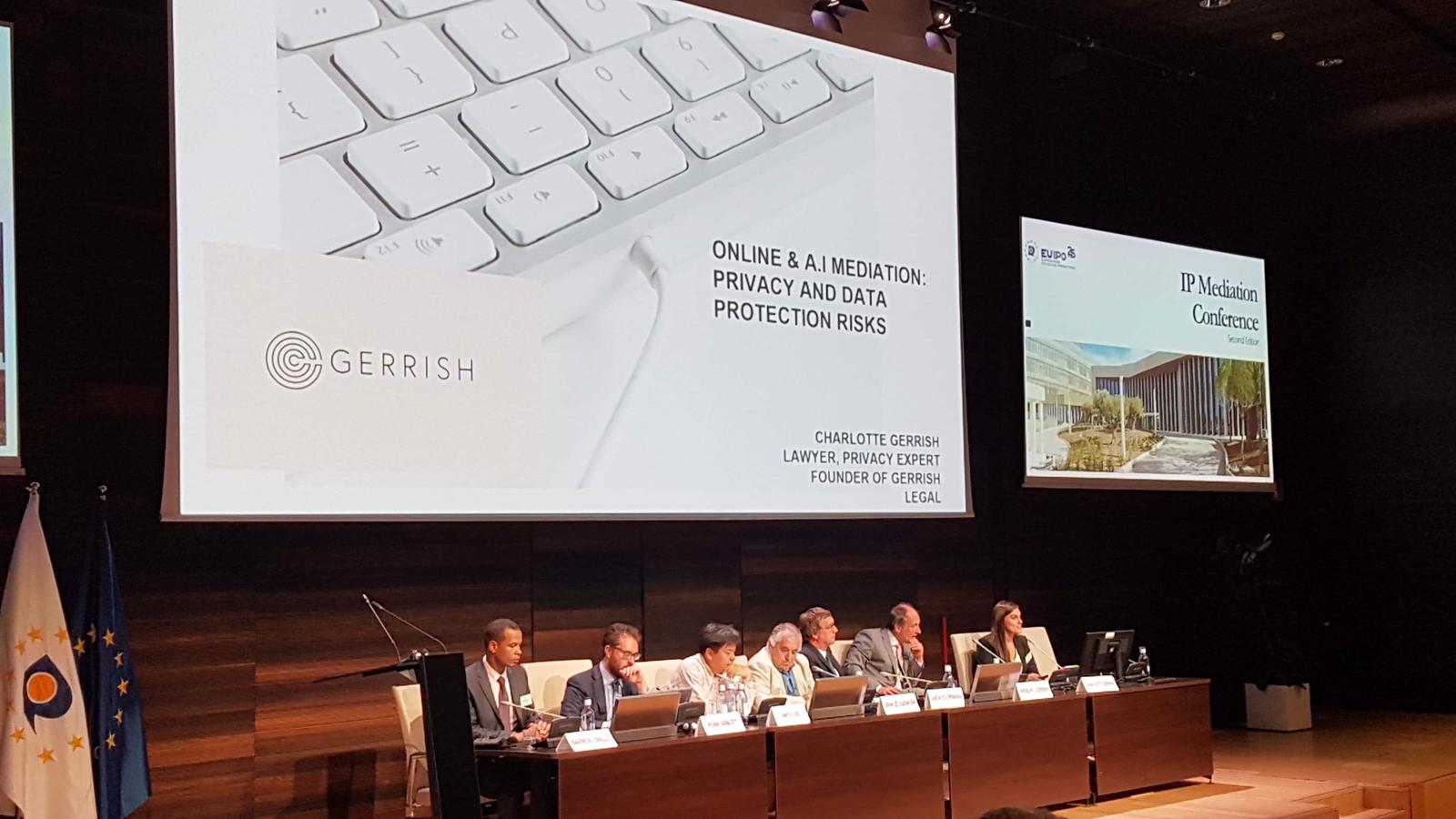 EUIPO IP Mediation Conference - Artificial Intelligence and Mediation, Data Protection and Privacy Risks