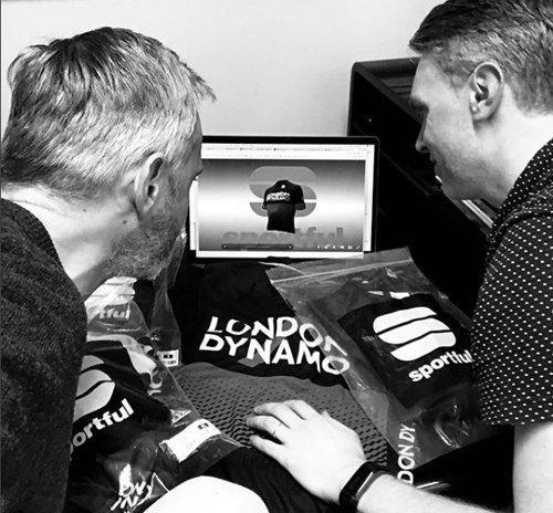 Developing the kit design using the Sportful 3D visual tool