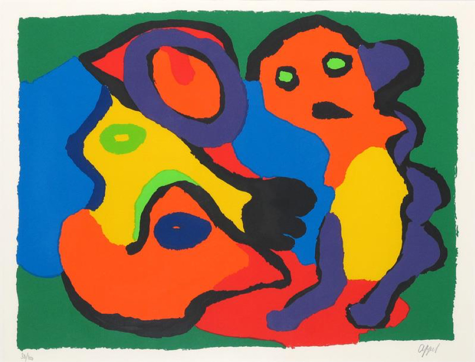 Collectie Business Art Service: Karel Appel, zonder titel