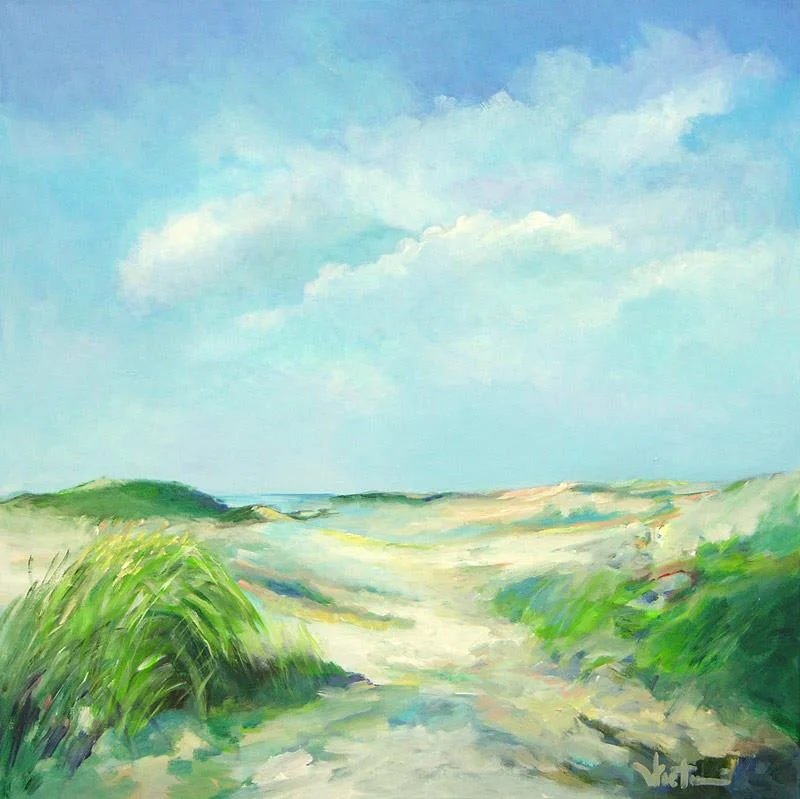 Kees Vlietman - Noordzee 091 (100 x 100 cm)