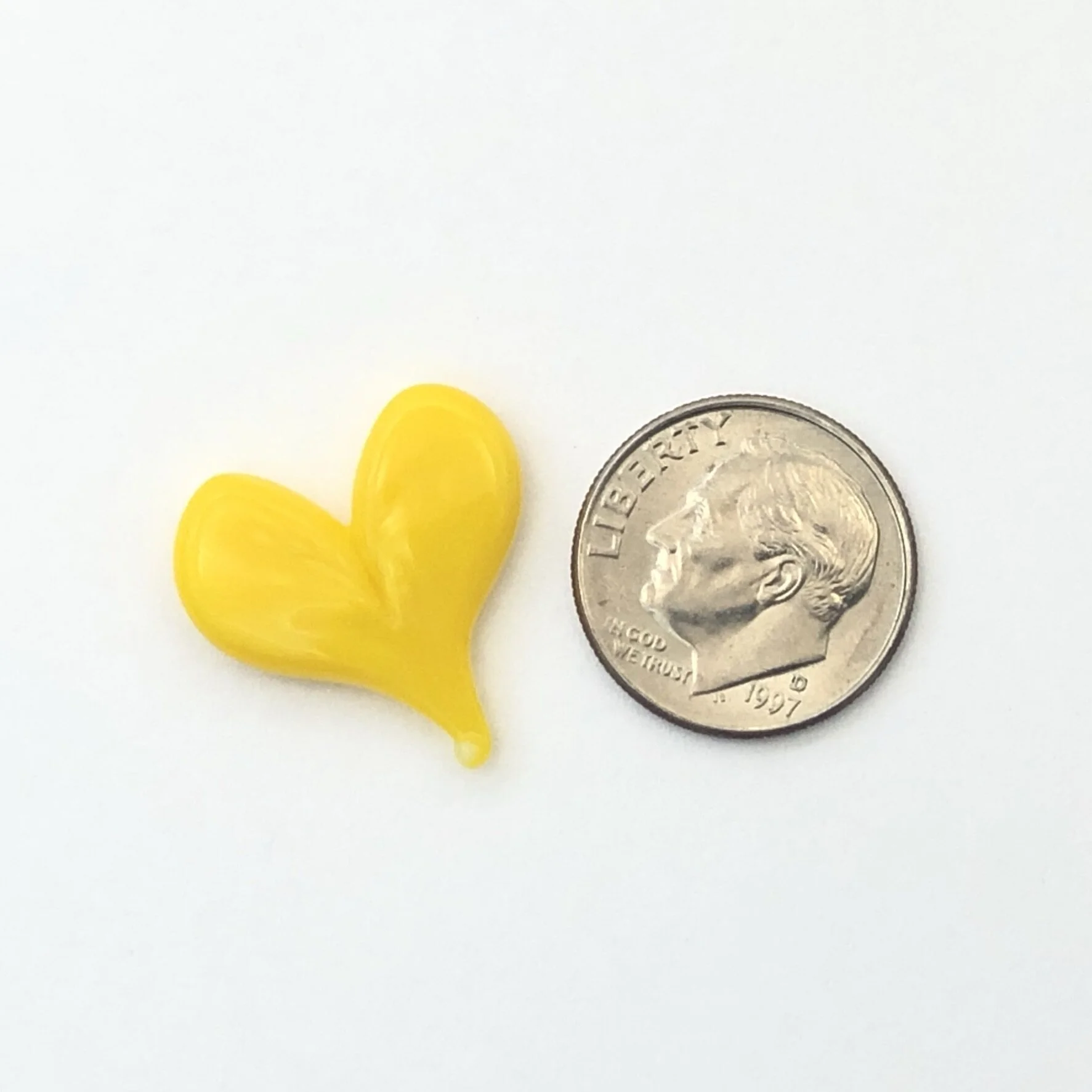 Sunflower Yellow with Dime.JPEG