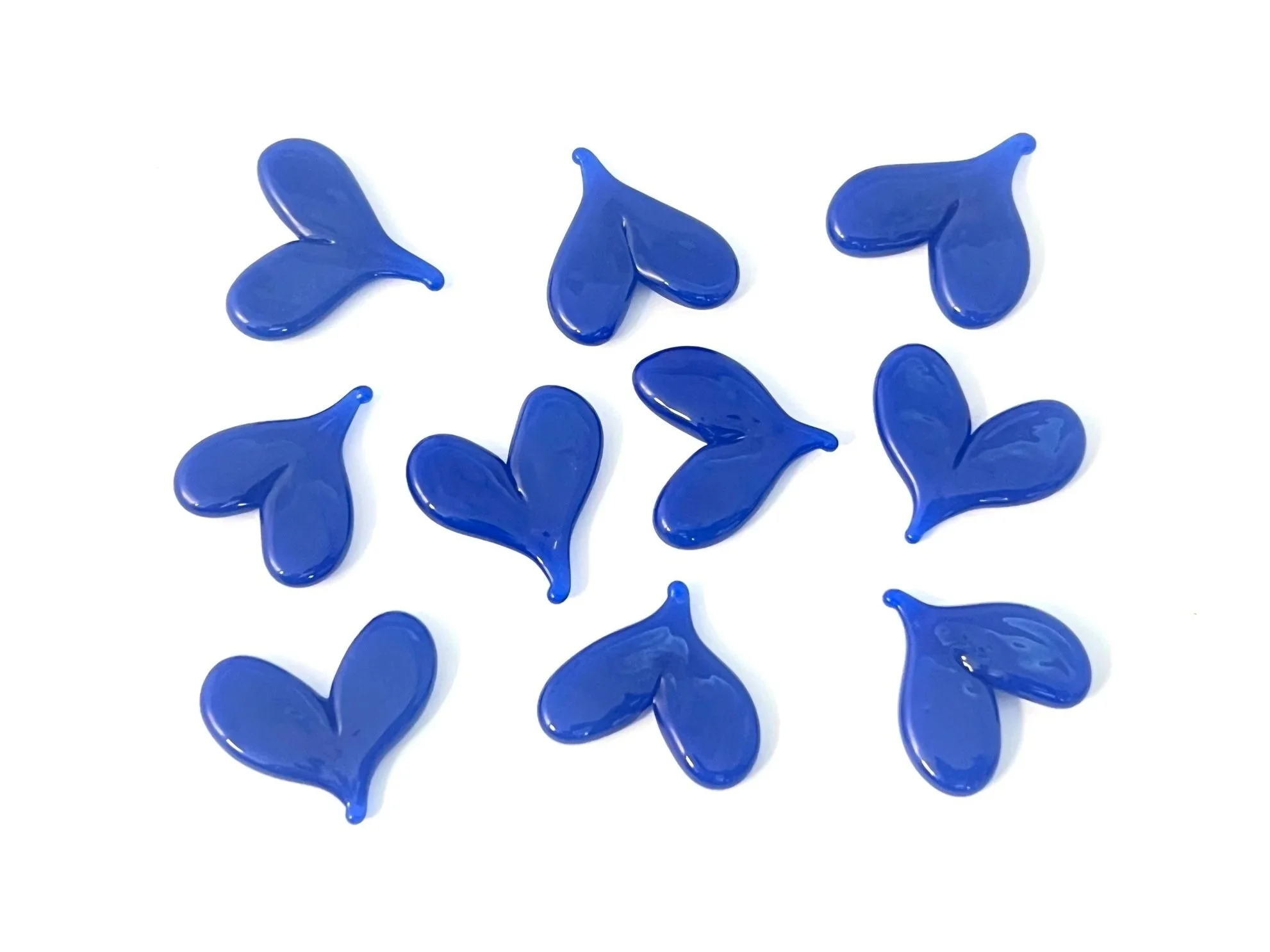 Deep Cobalt Blue | COE 90 Bullseye Glass | Pack of 10