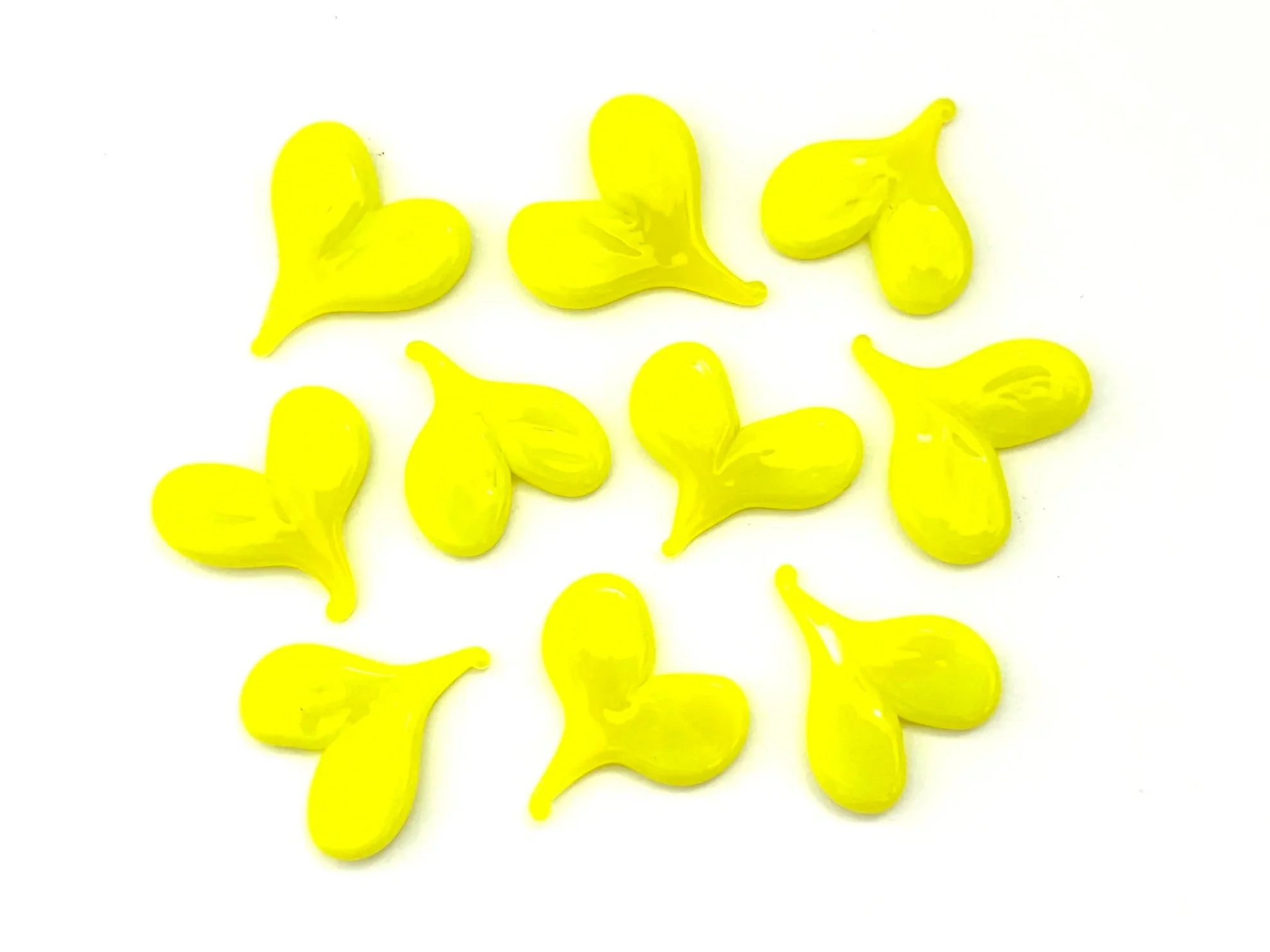 Canary Yellow | COE 90 Bullseye Glass | Pack of 10
