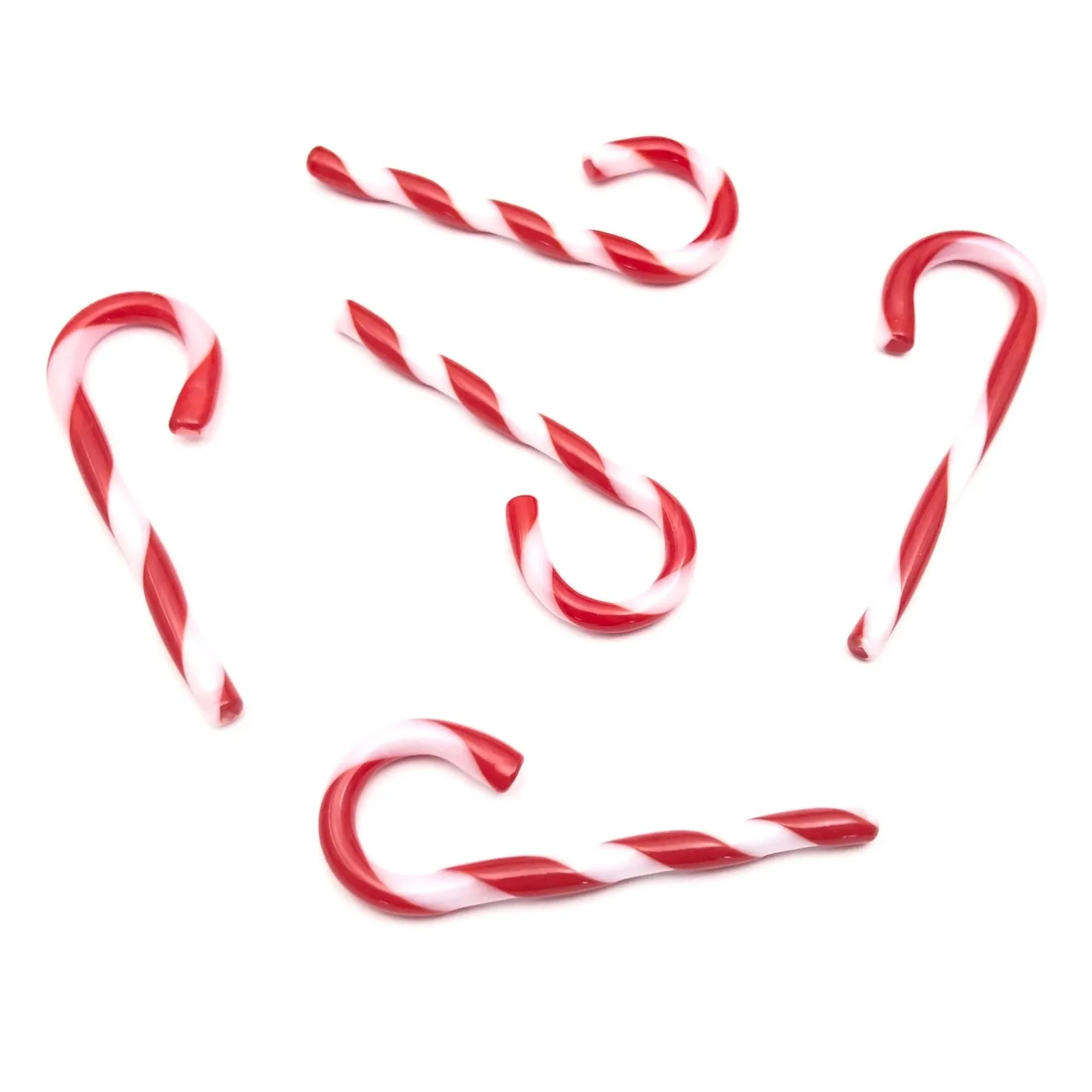 Fusible Candy Canes | Red White | Large | Basic