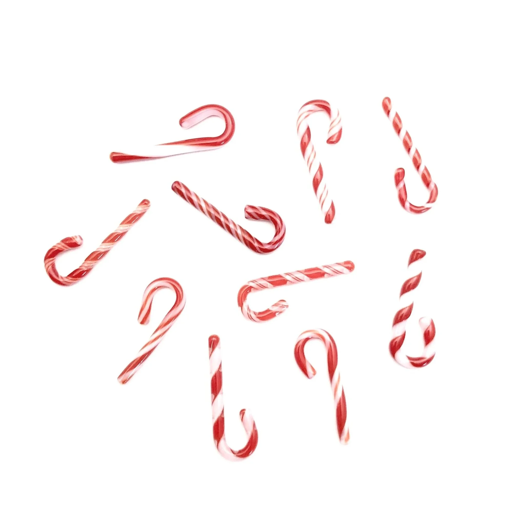 Fusible Candy Canes | Red White | Small | Variety