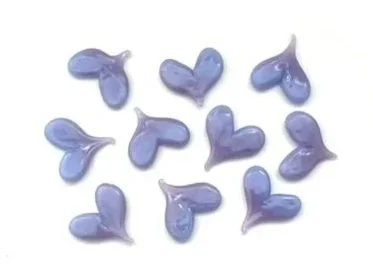 Purple Blush | COE 90 Bullseye Glass | Pack of 10