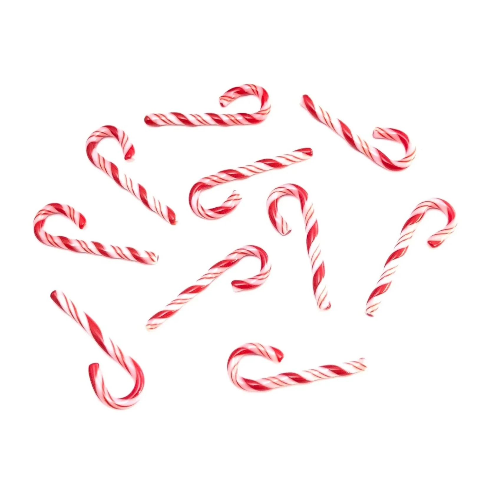 Fusible Candy Canes | Red White | Medium | Classic