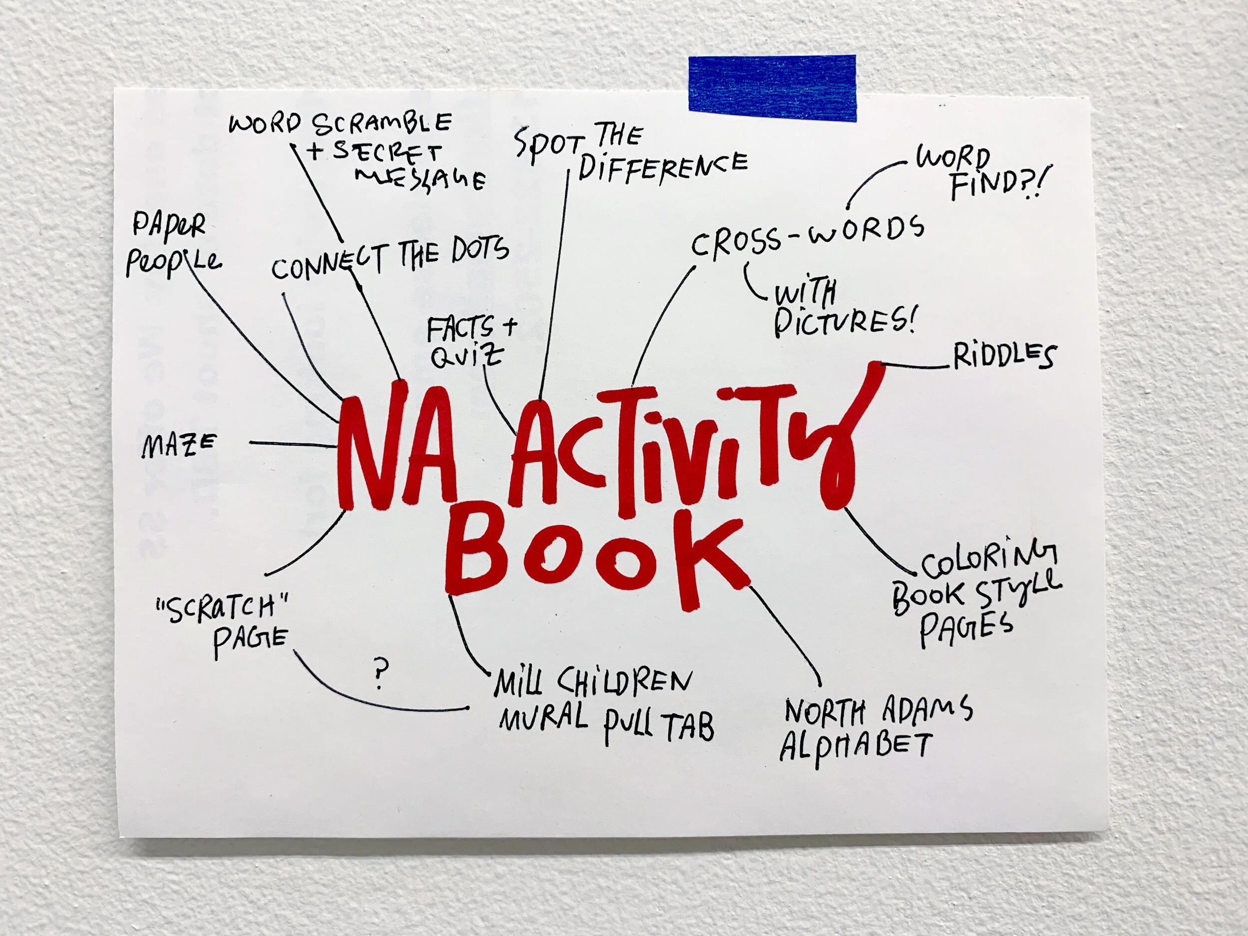 north adams activity book details