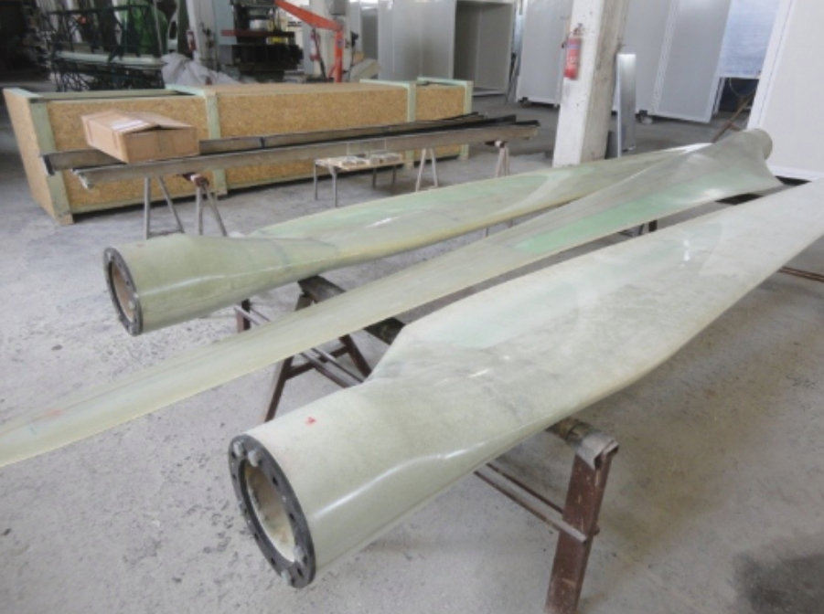 SMART BLADE design of a 5m blade built by CompBlades.