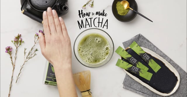Pure Leaf - Pure Matcha Stop Motion