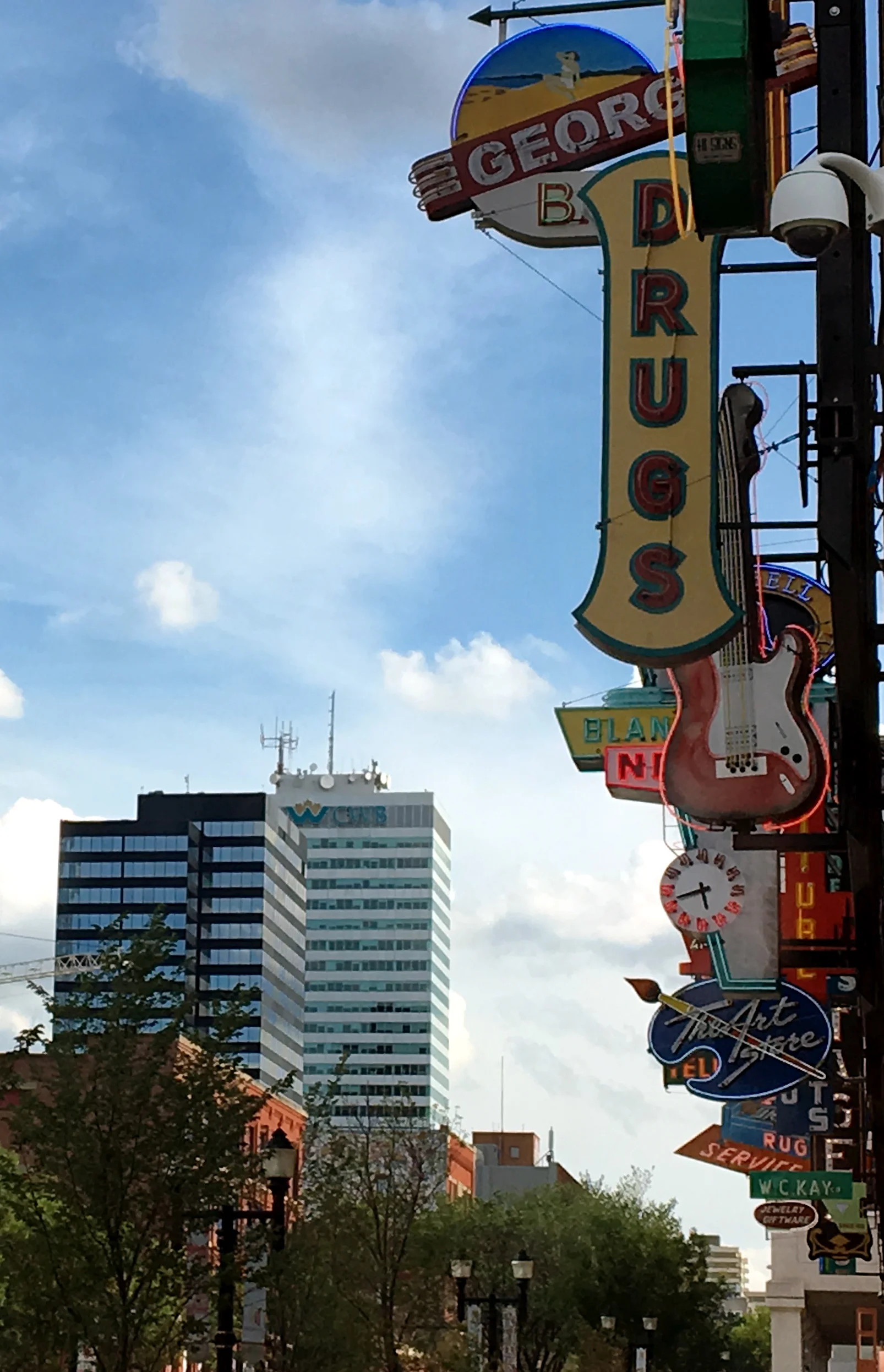 Neon Sign Museum Edmonton 104th Street