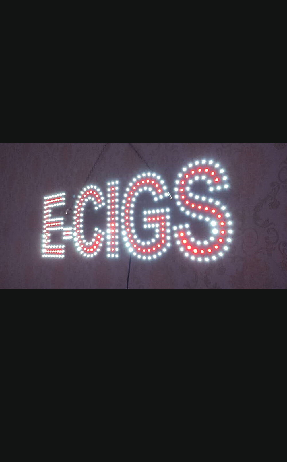 EPL LED BIS E-CIGS SIGN — EPL LED