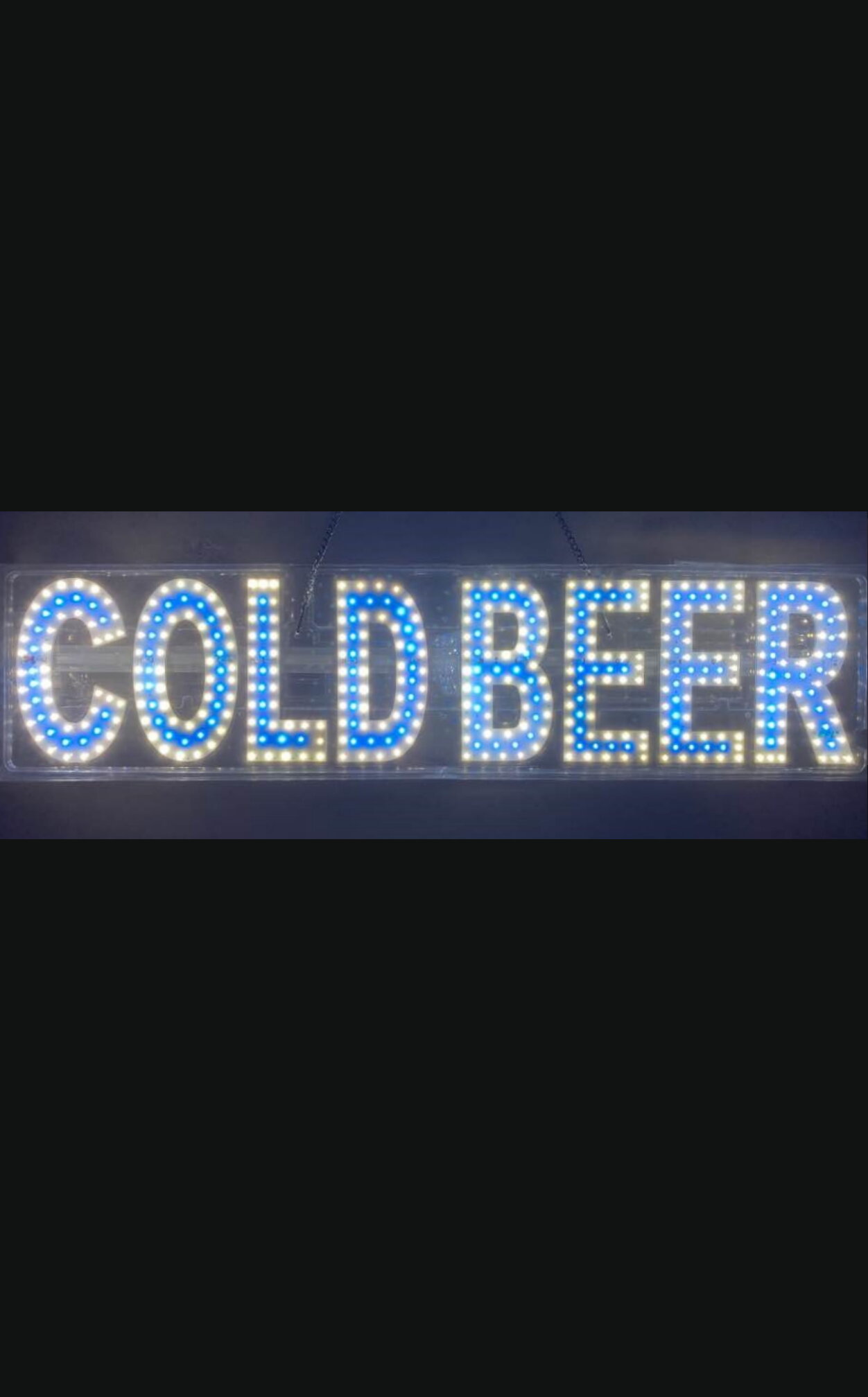 EPL LED BIS COLD BEER SIGN