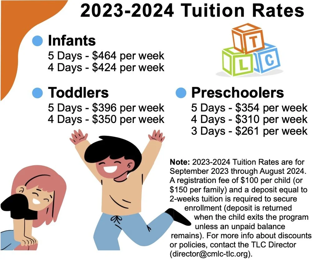 Tuition Rates — CMLC & TLC