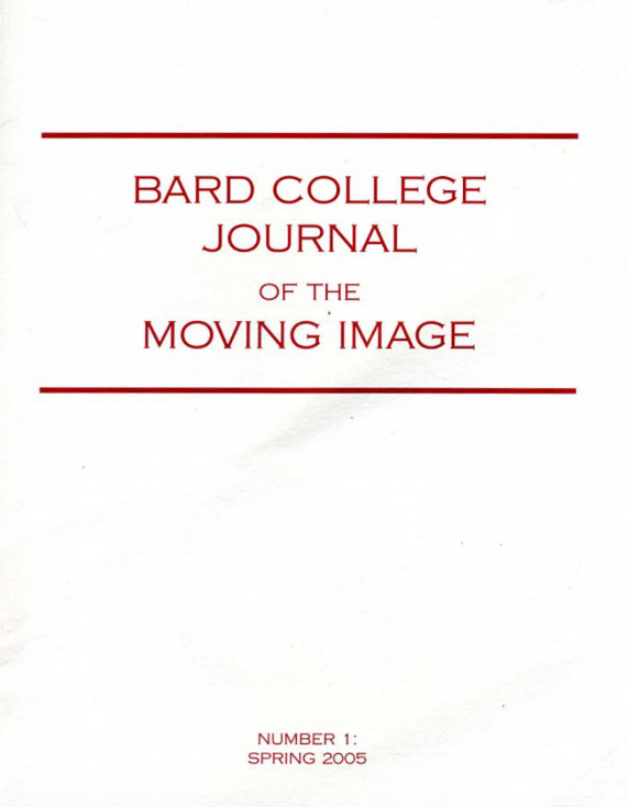 Bard College Journal | Patrick Hebron | 2005