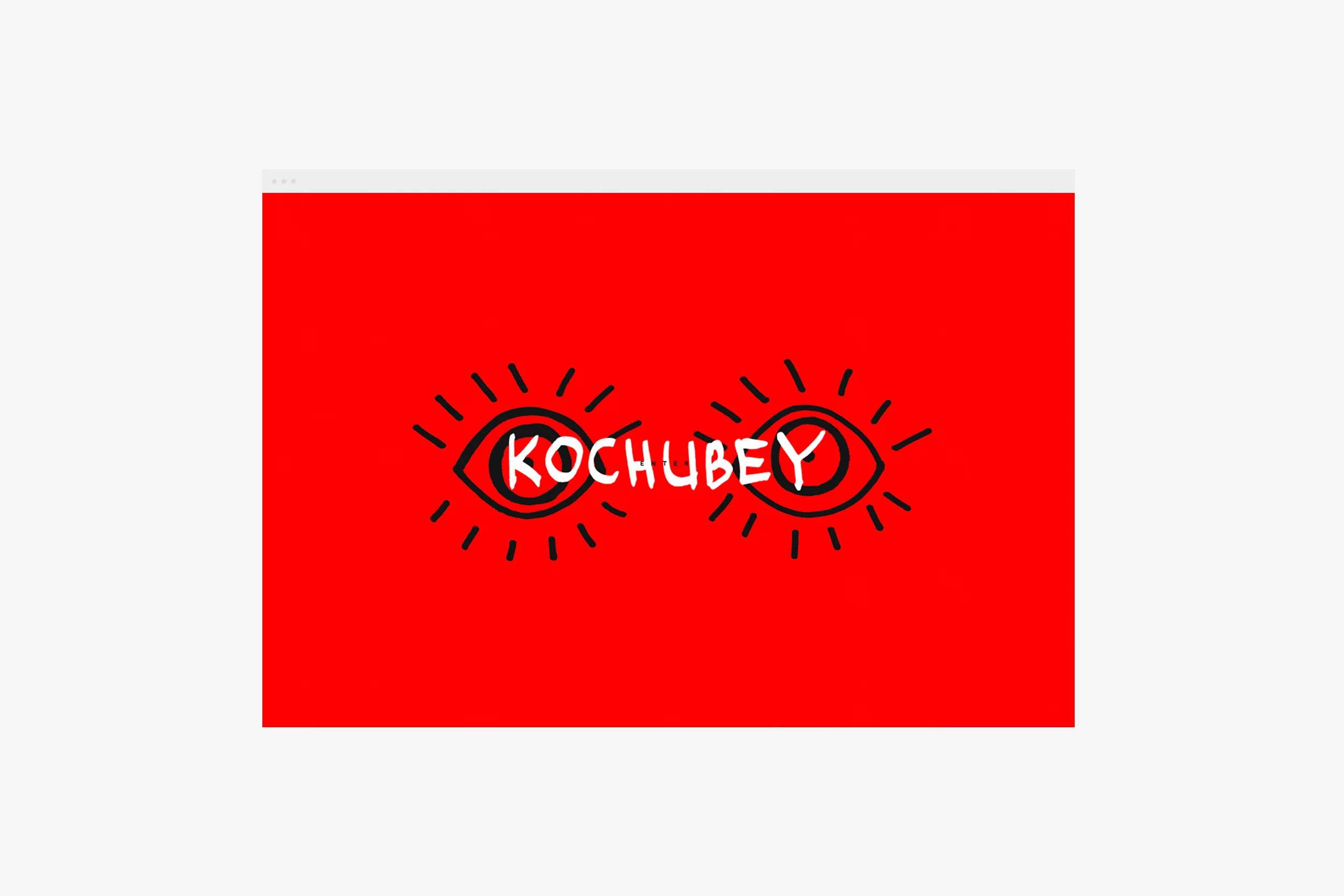  Website design for Berlin based performance artist, Vera Kochubey. 