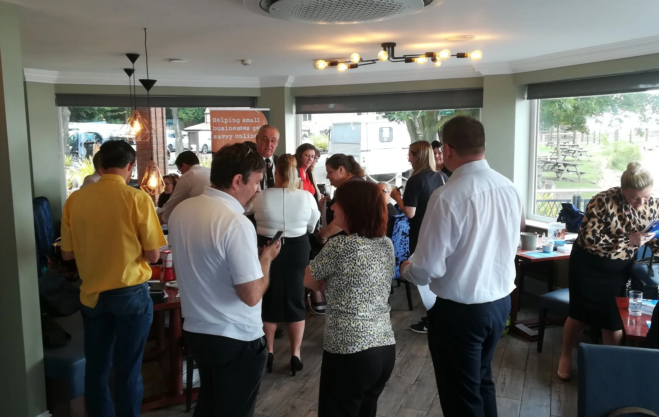 A recent 4networking event I attended.
