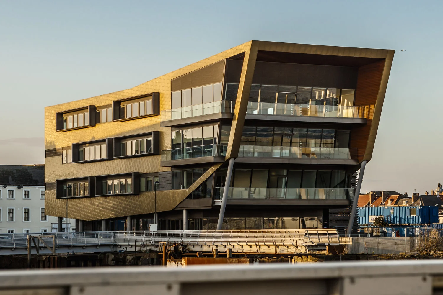 The funky, pointy building that is C4DI, in Hull’s Fruit Market area.