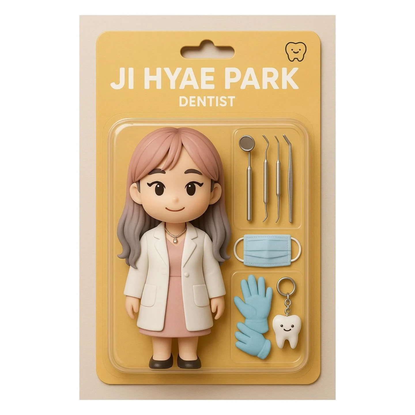 Meet my mini-me! 👩&zwj;⚕️🪥
Now accepting appointments for checkups, playdates, and endless smiles 😛
would you collect a dentist action figure like this?