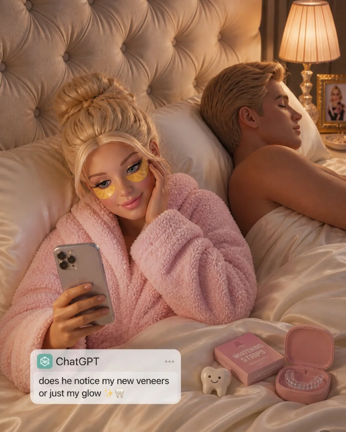 POV: he thinks it&rsquo;s just skincare&hellip; but it&rsquo;s actually a smile glow-up 🦷✨