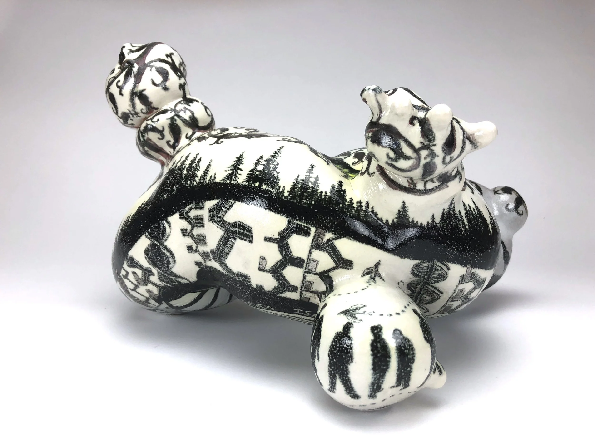 Isadora Jelly baby; After Calvino's "Invisible Cities"