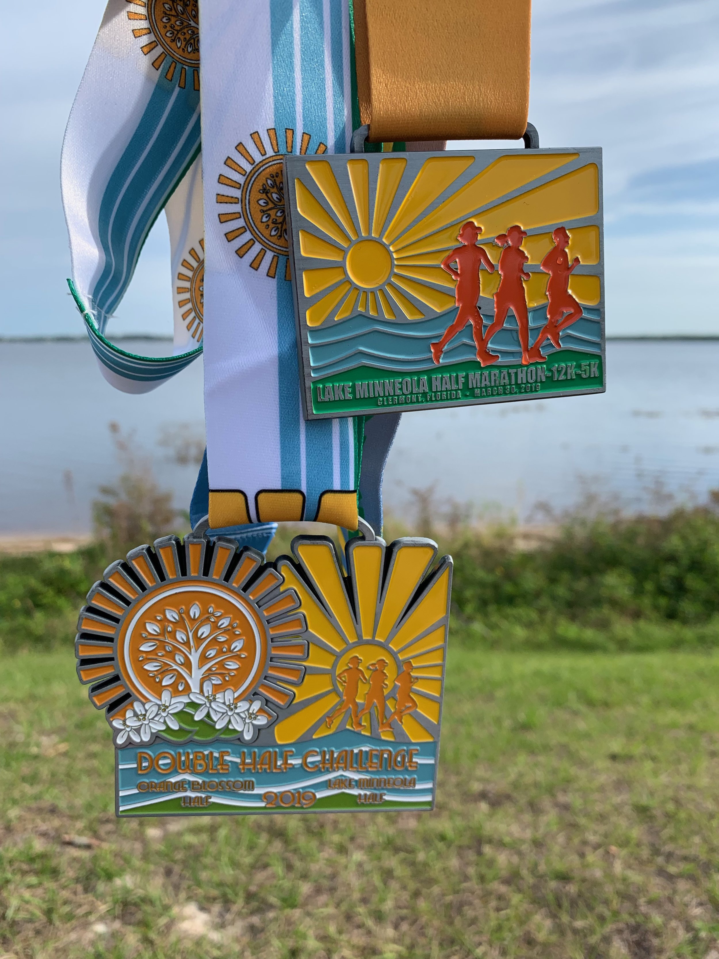 Orange Blossom Half Marathon and Lake Minneola Half Marathon, Haines City and Clermont, Florida