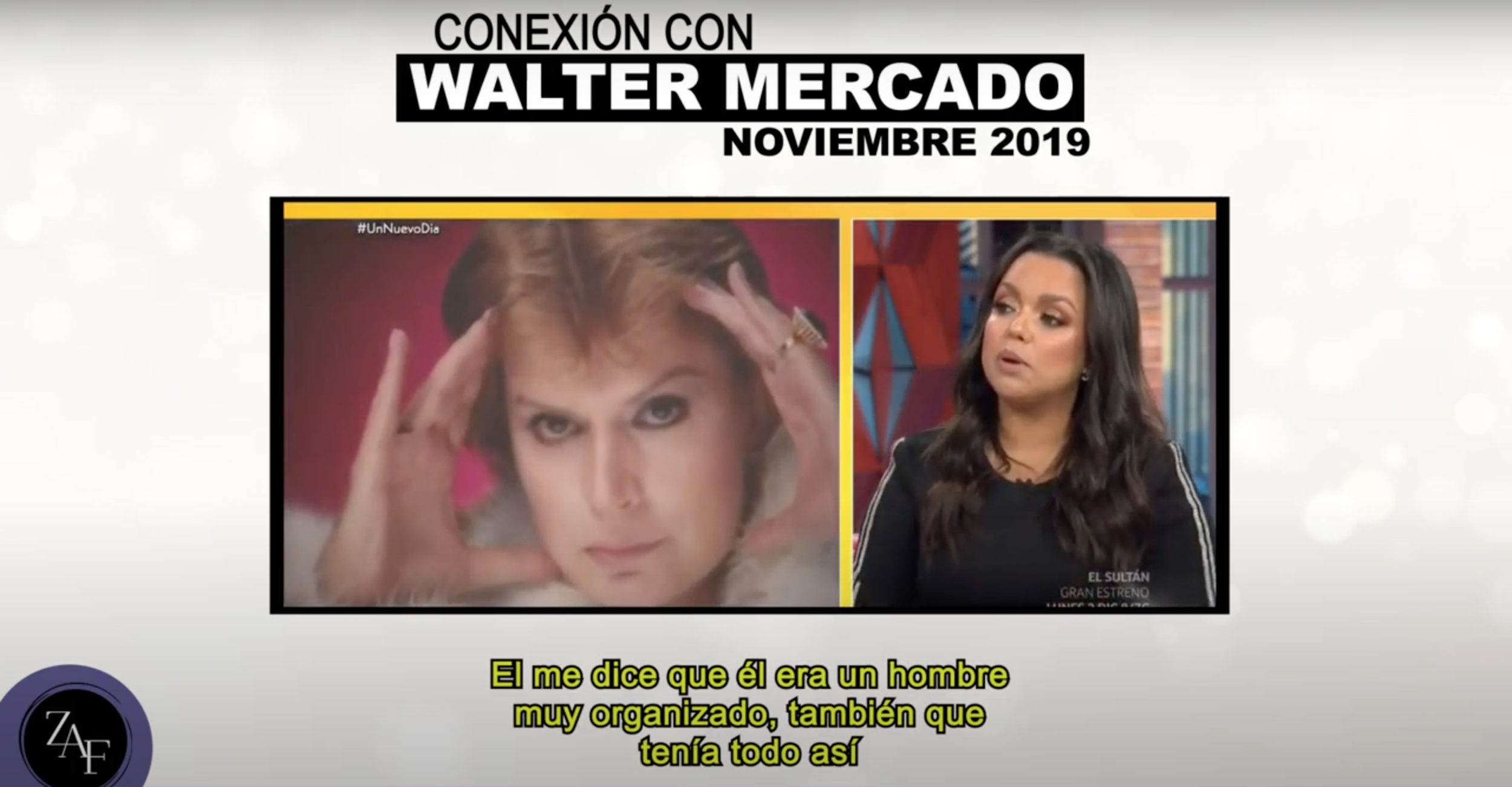 CONEXIÓN CON WALTER MERCADO