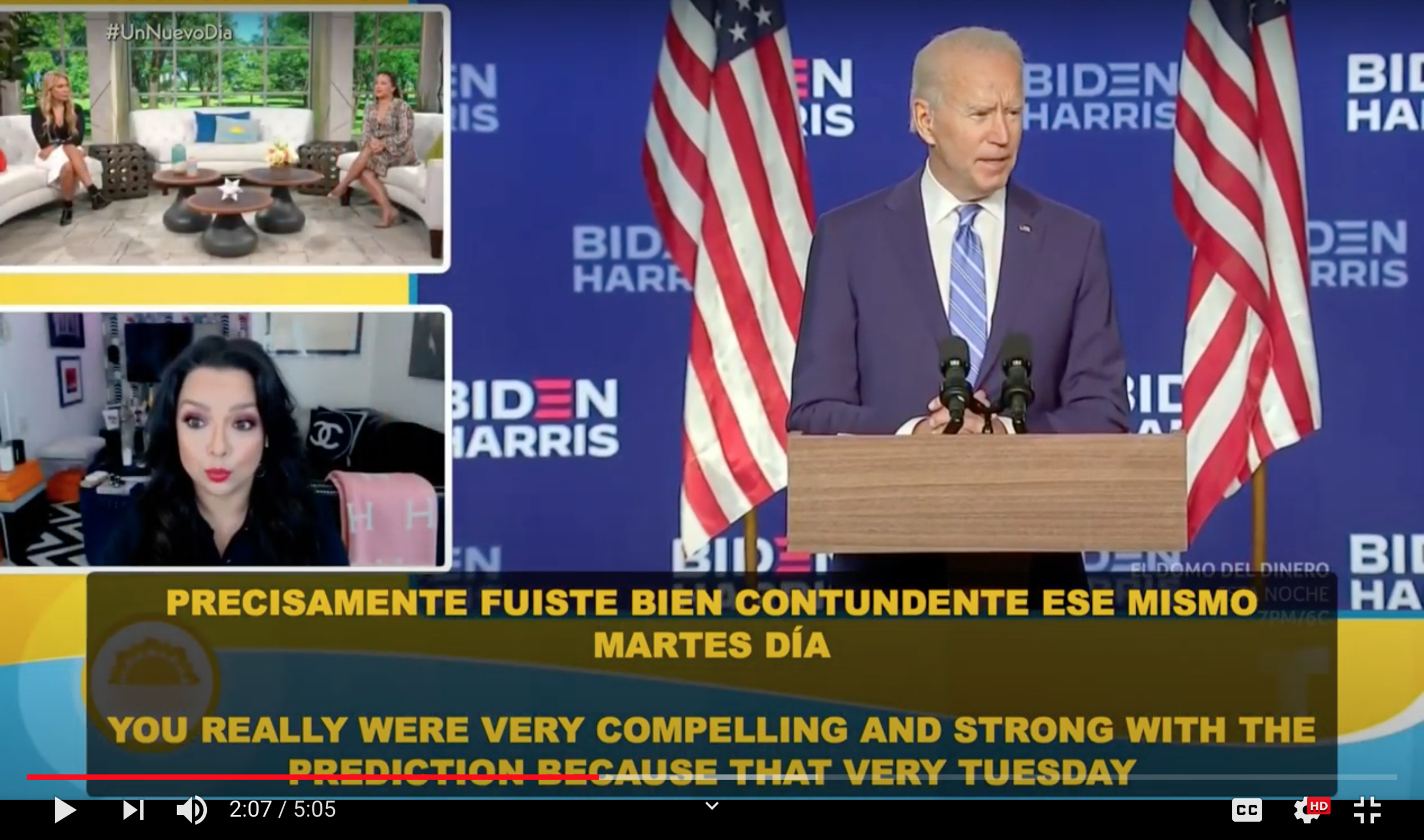 PREDICCIÓN JOE BIDEN GANARÍA LA PRESIDENCIA
