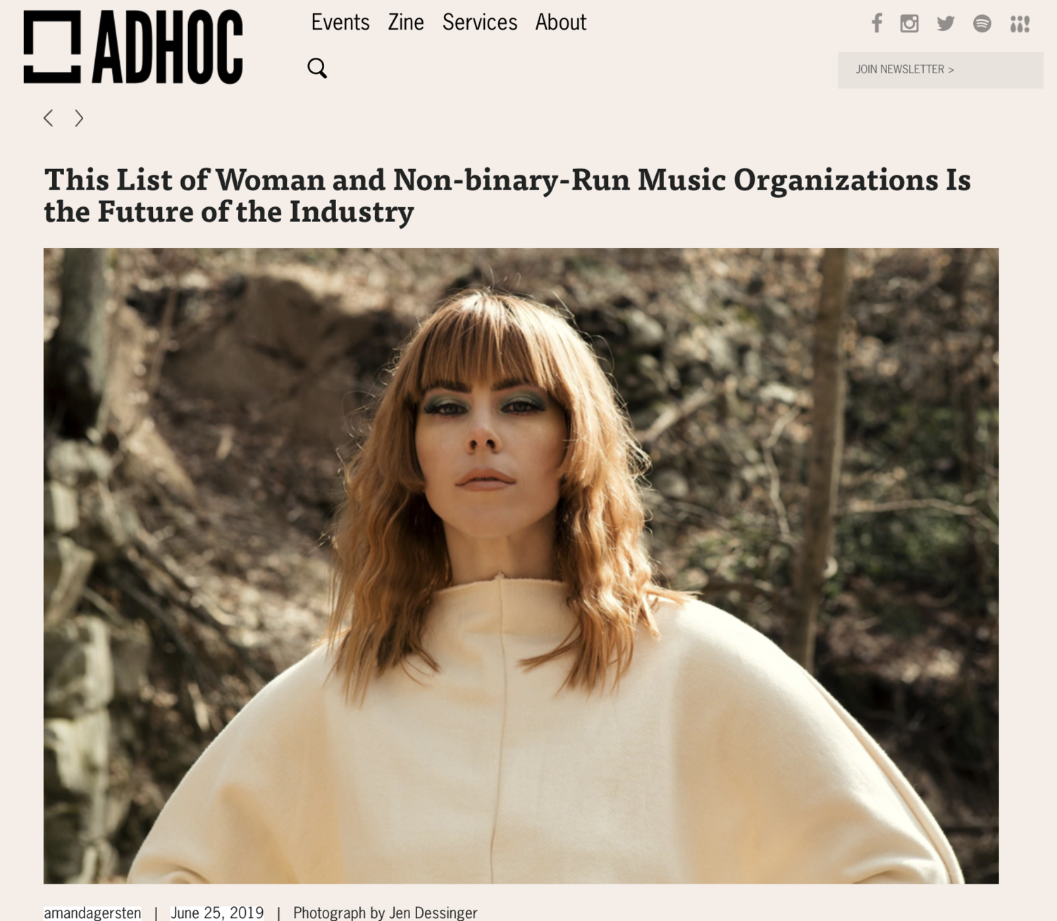 ADHOC x Club Queen Records