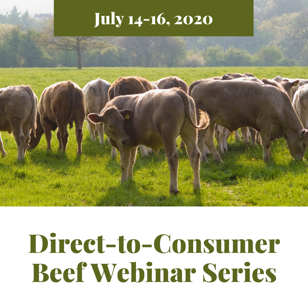 Direct to Consumer Beef Webinar Series — Kentucky Center for ...