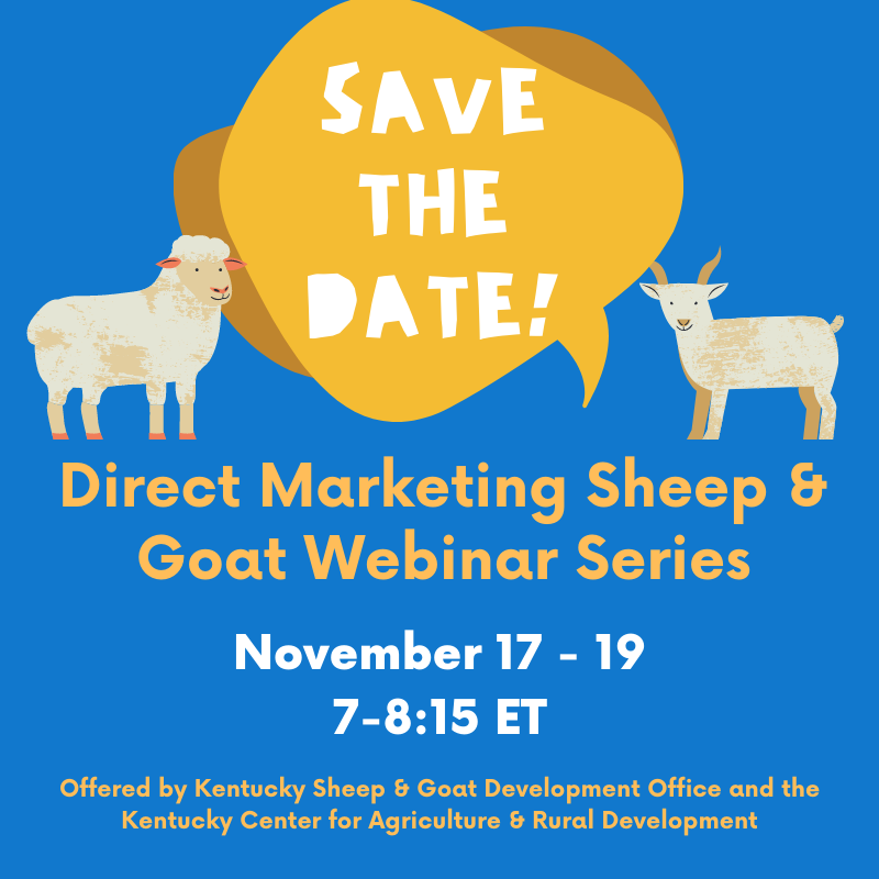 Direct Marketing Sheep & Goat Webinar Series