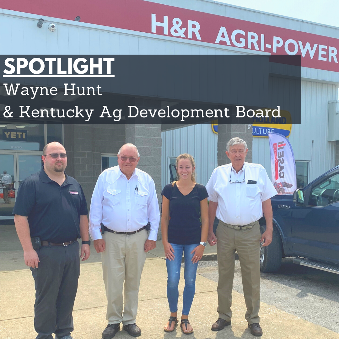 Wayne Hunt Reflects on His 20 Years on Kentucky Agricultural Development Board, a Key Partner in KCARD’s 20 Year History