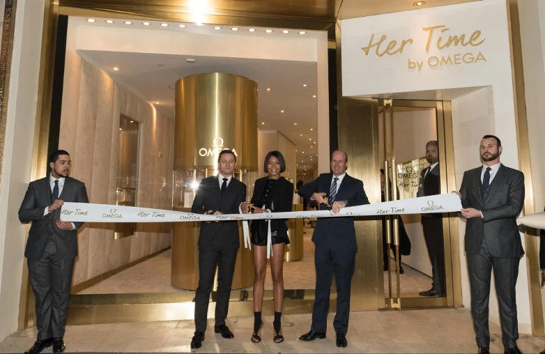 Omega Gets In Touch With Its Feminine Side