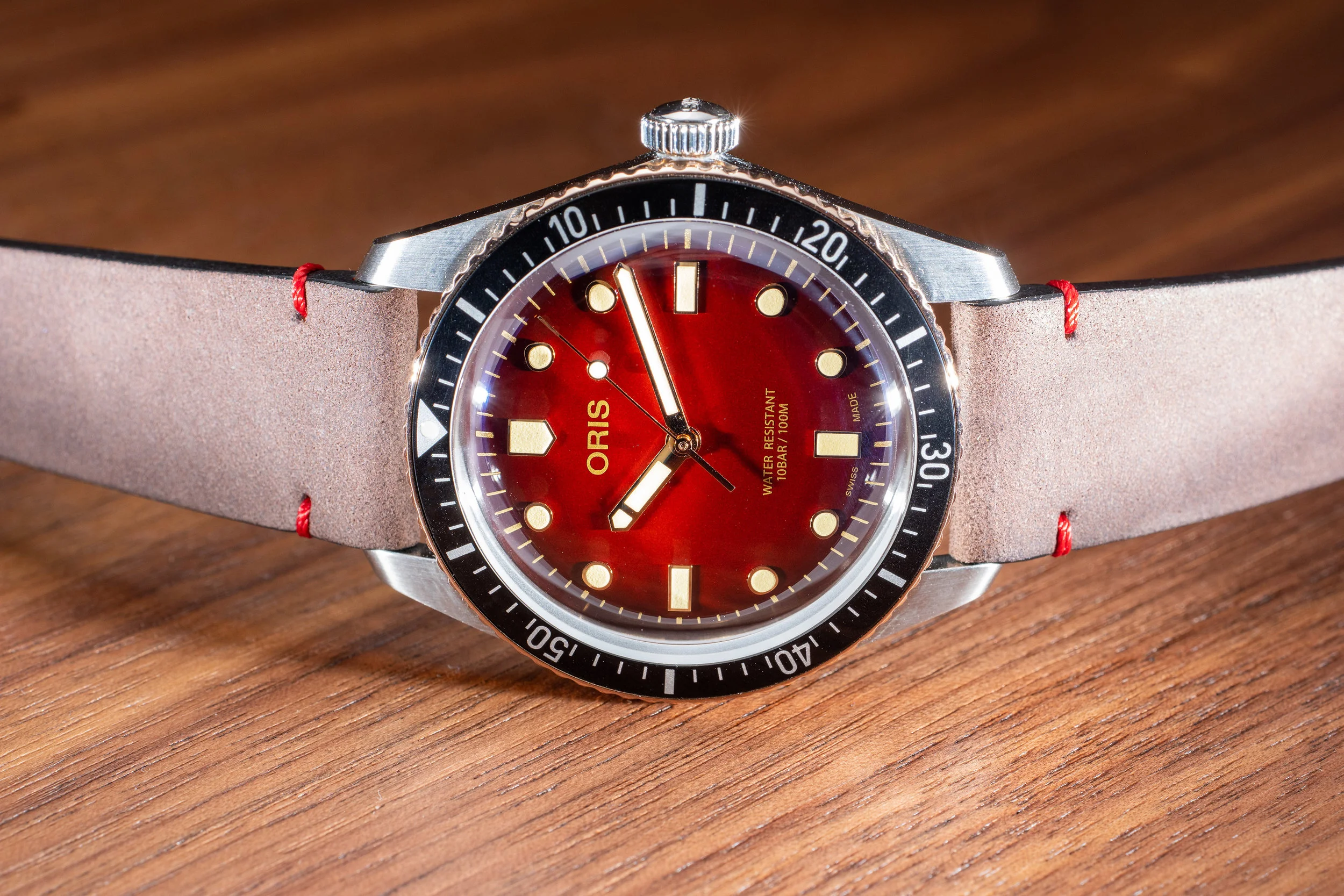 The Oris Divers Sixty-Five RedBar LE